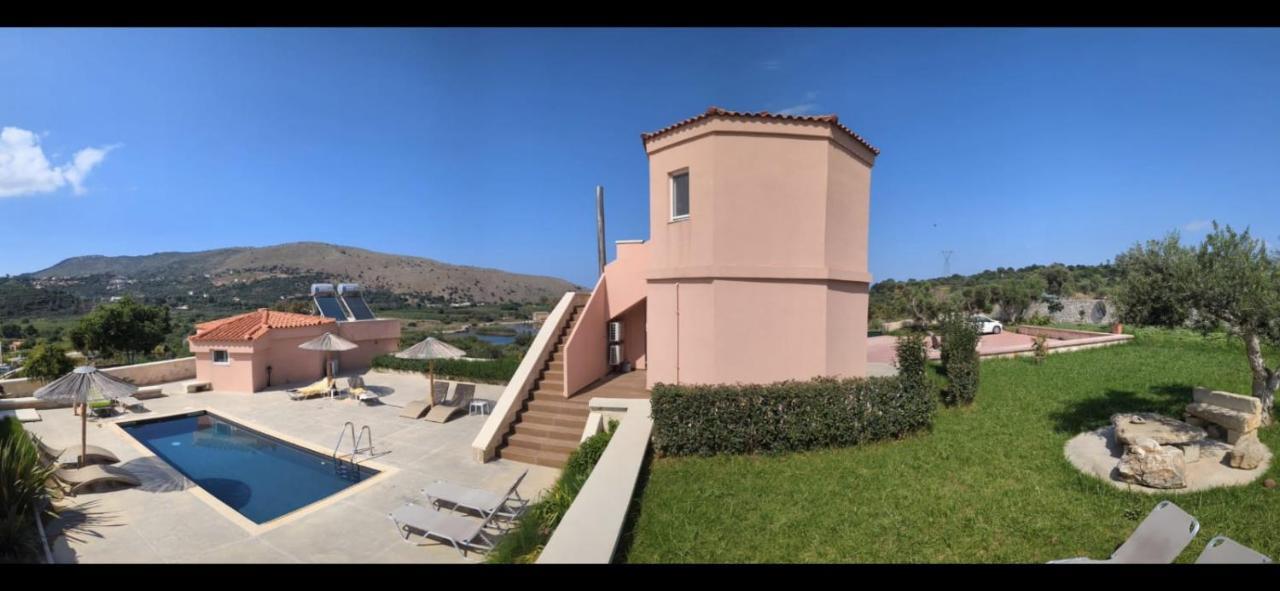 Georgioupoli Studio 2 With A Pool And Lake Views Esterno foto